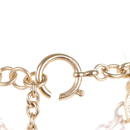 Chanel CC Medallion Charm Bracelet Gold 6 of 8
