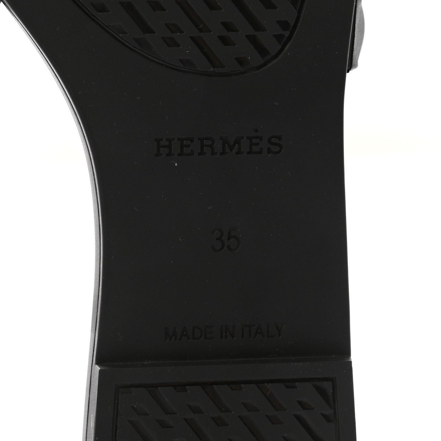 Rubber Aloha Sandals 35 Black