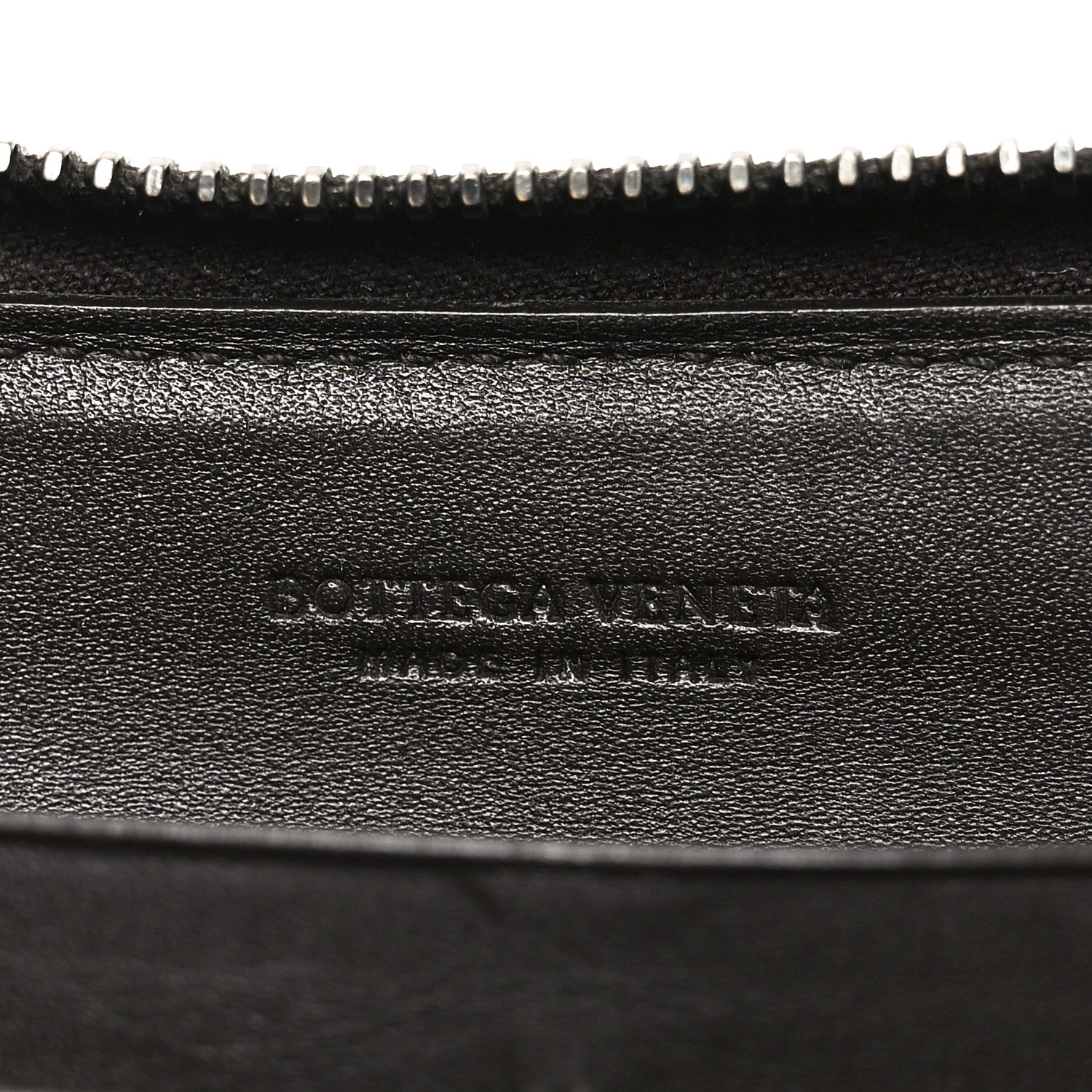 Bottega Veneta Nappa Intrecciato Zip Around Wallet Brown 6 of 12