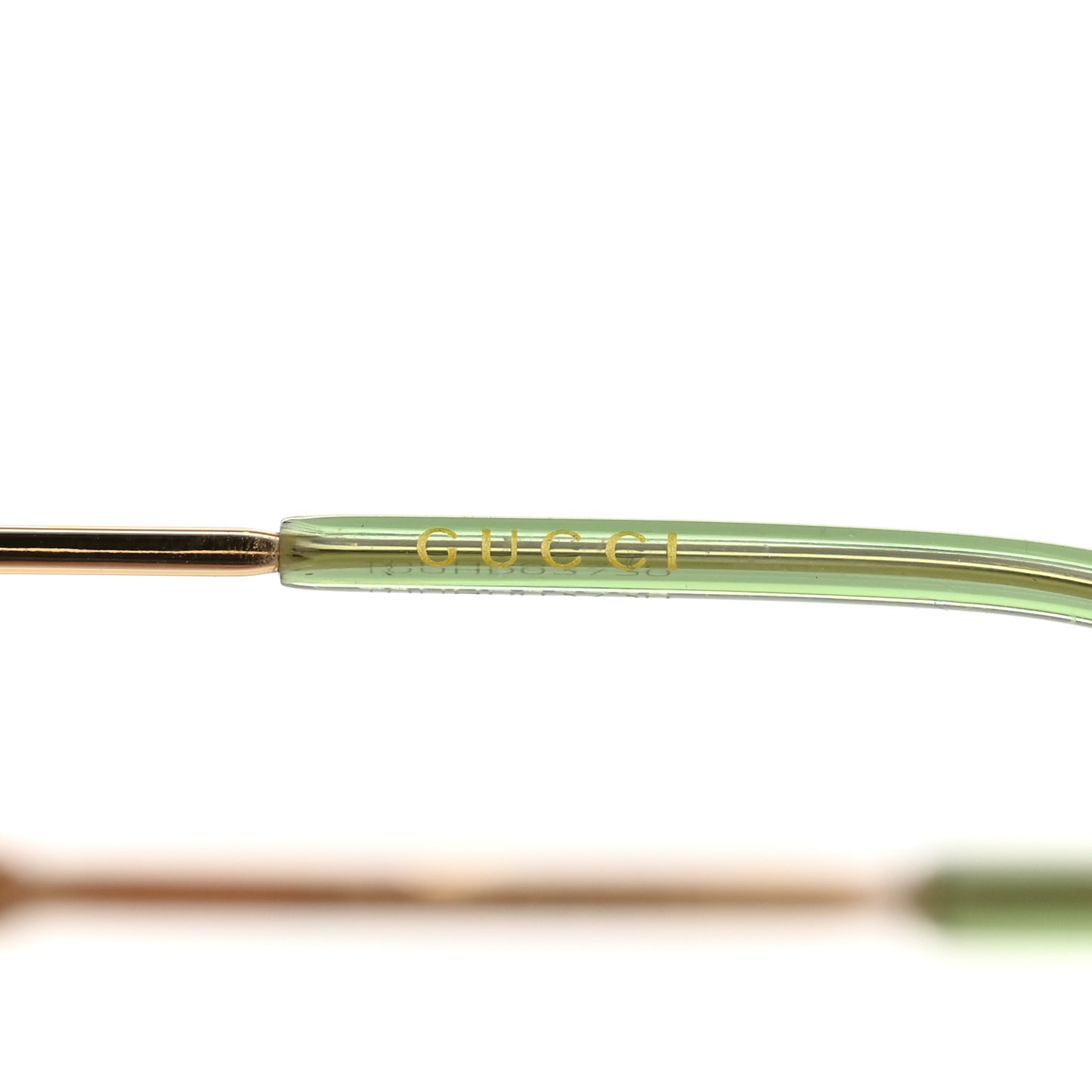 Metal Aviator Sunglasses GG0356S Green