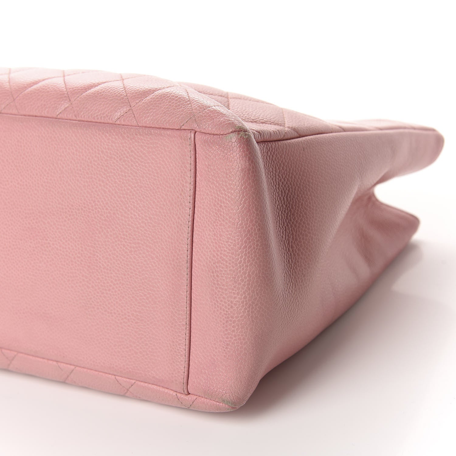 Chanel Caviar Quilted Grand Shopping Tote GST Pink 7 of 21
