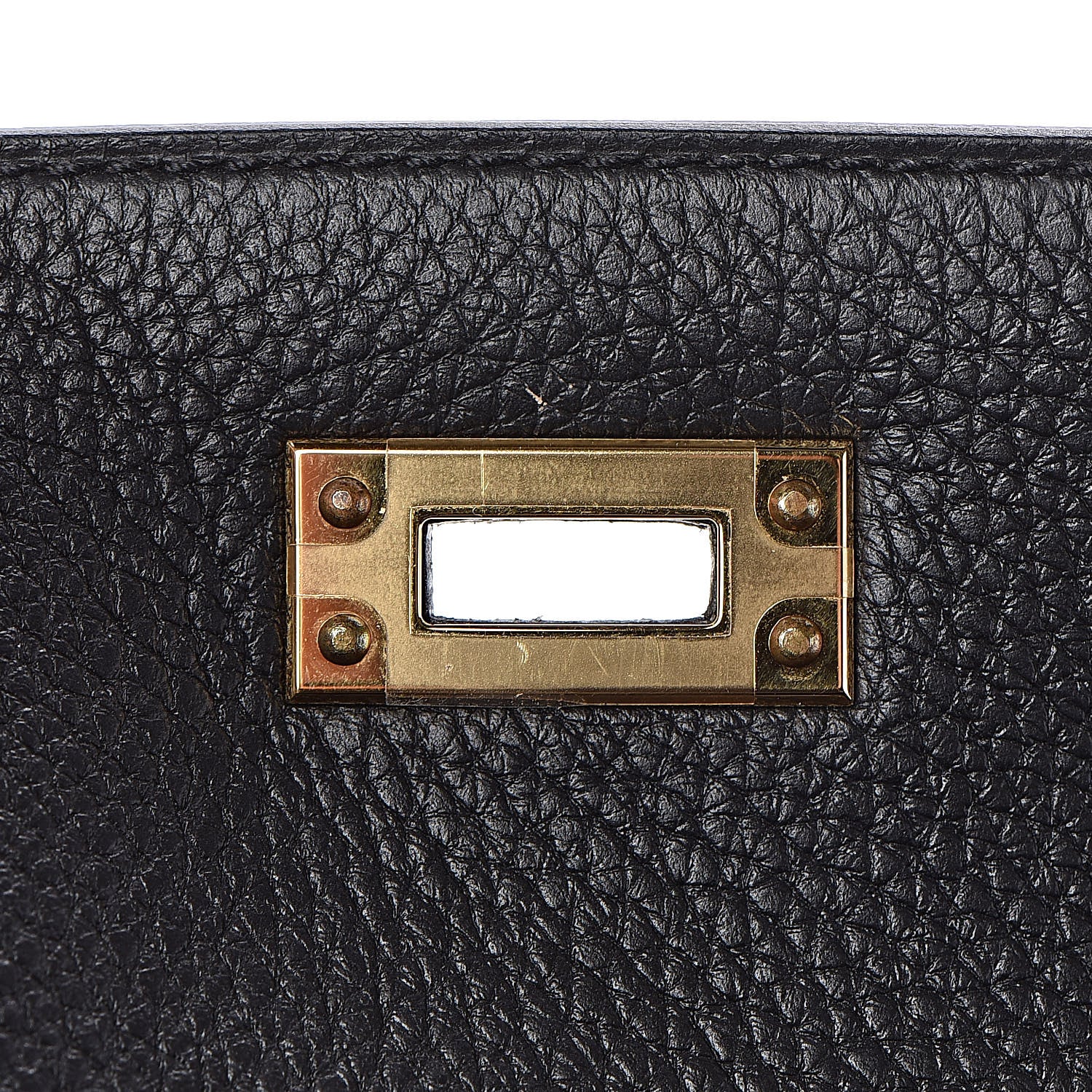 Hermes Togo Kelly Retourne 25 Black 26 of 42