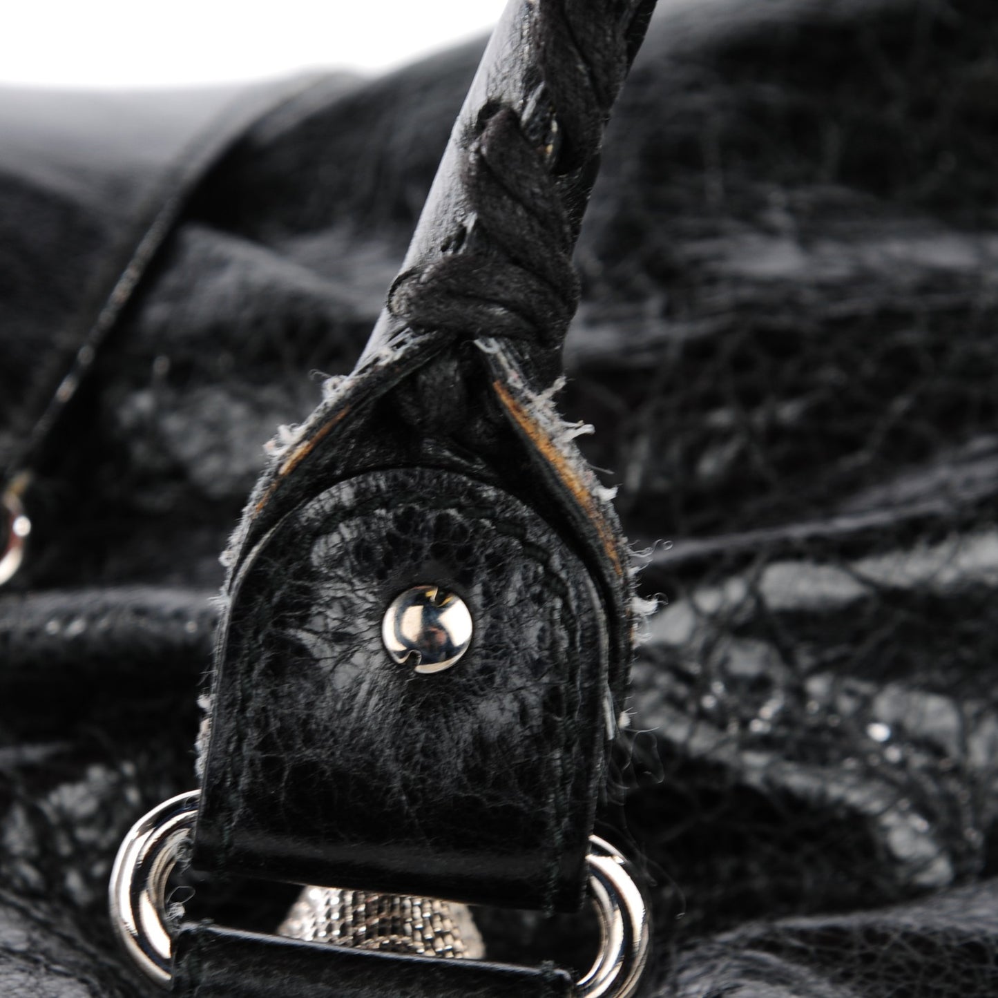 Agneau Giant 21 Silver Hardware City Black