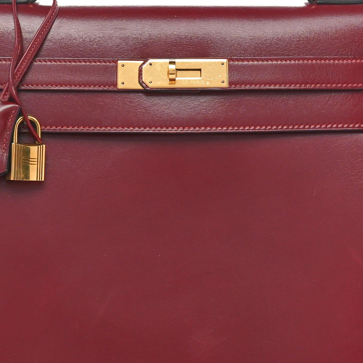 Hermes Box Kelly Sellier 32 Rouge H 8 of 10