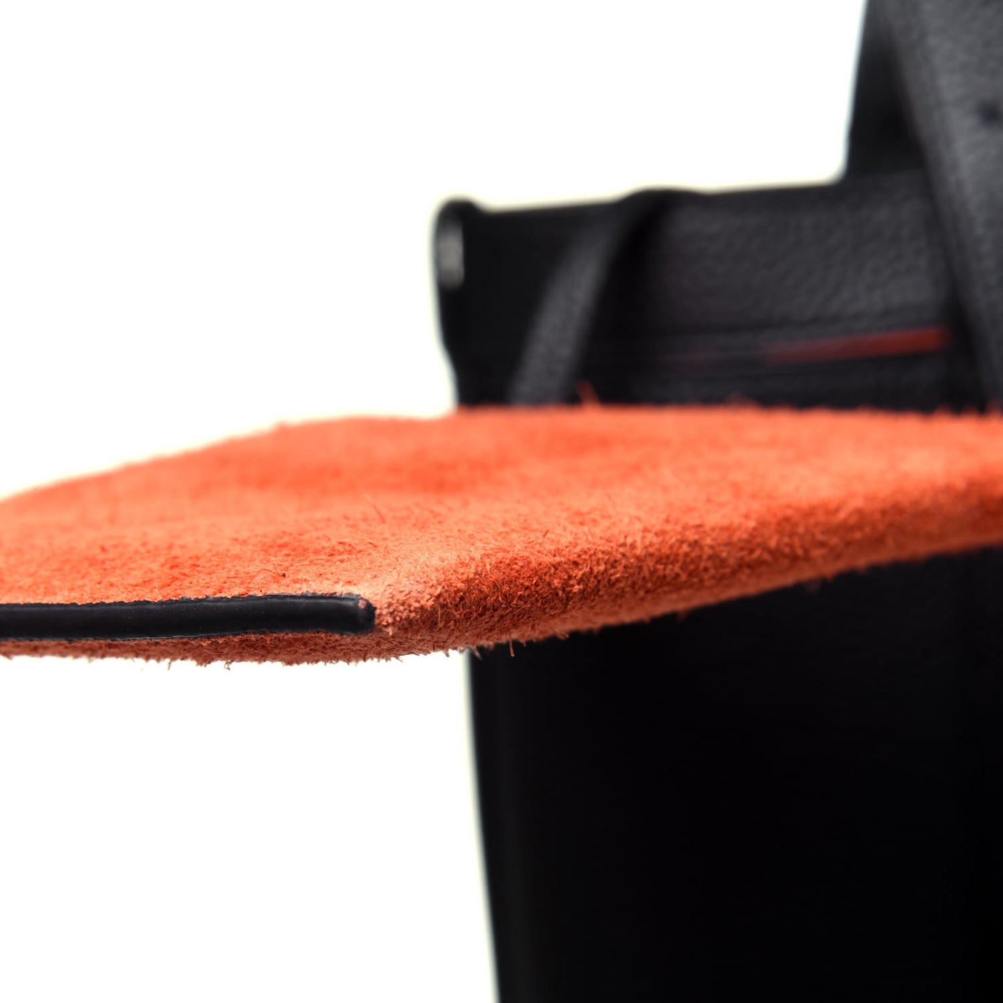 Small Classic Grain Calfskin Bucket Tote Bag Black