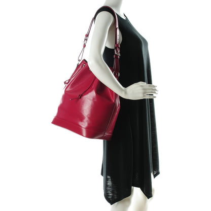 Louis Vuitton Epi Noe NM Fuchsia 2 of 7