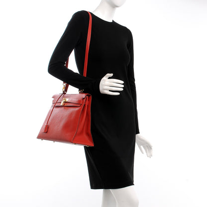 Hermes Togo Kelly Sellier 35 Rouge Garance 2 of 35