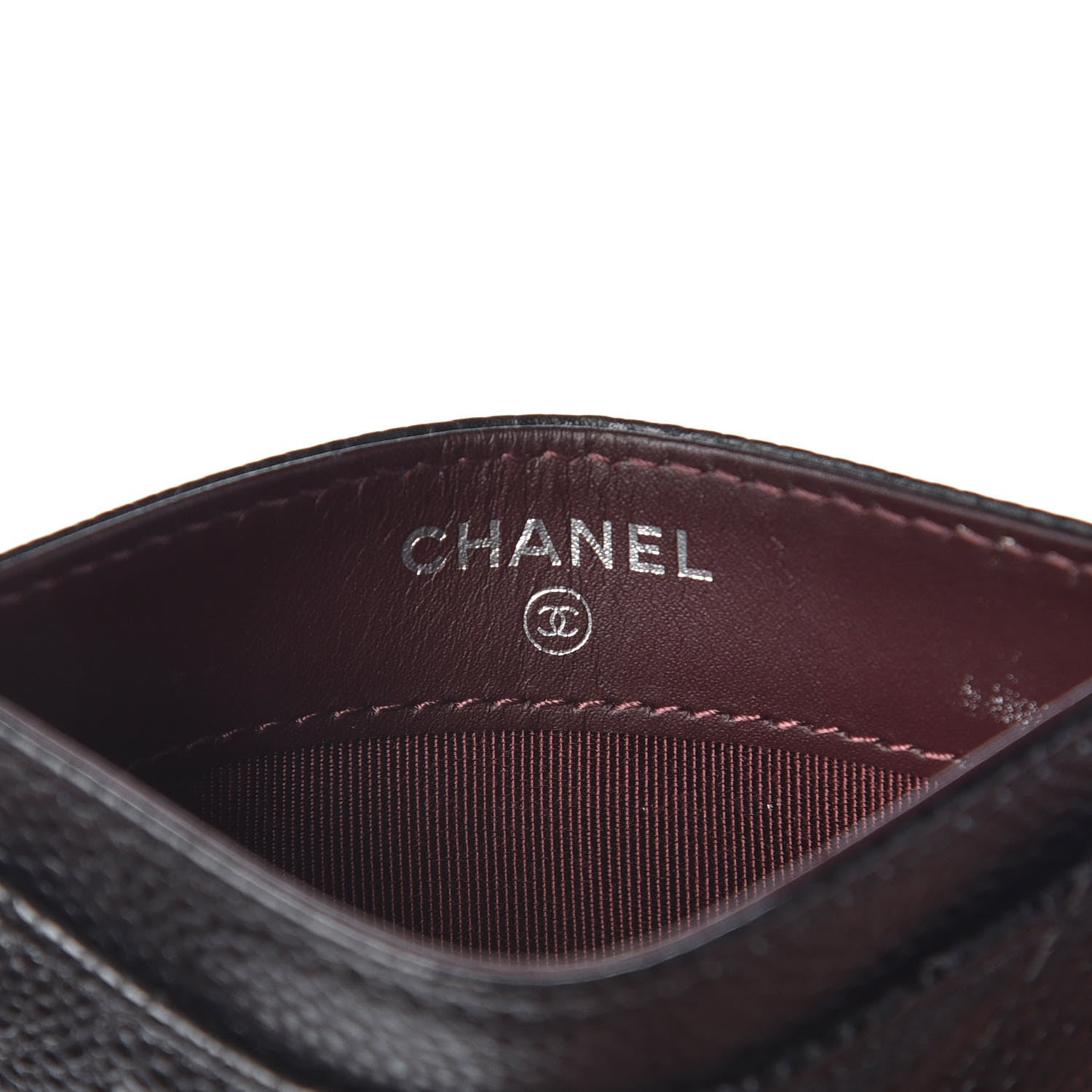 Chanel Caviar Quilted Card Holder Black 7 of 11