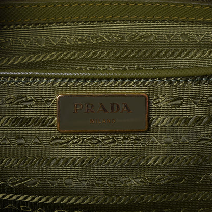Prada Saffiano Medium Galleria Double Zip Tote Edera 7 of 9