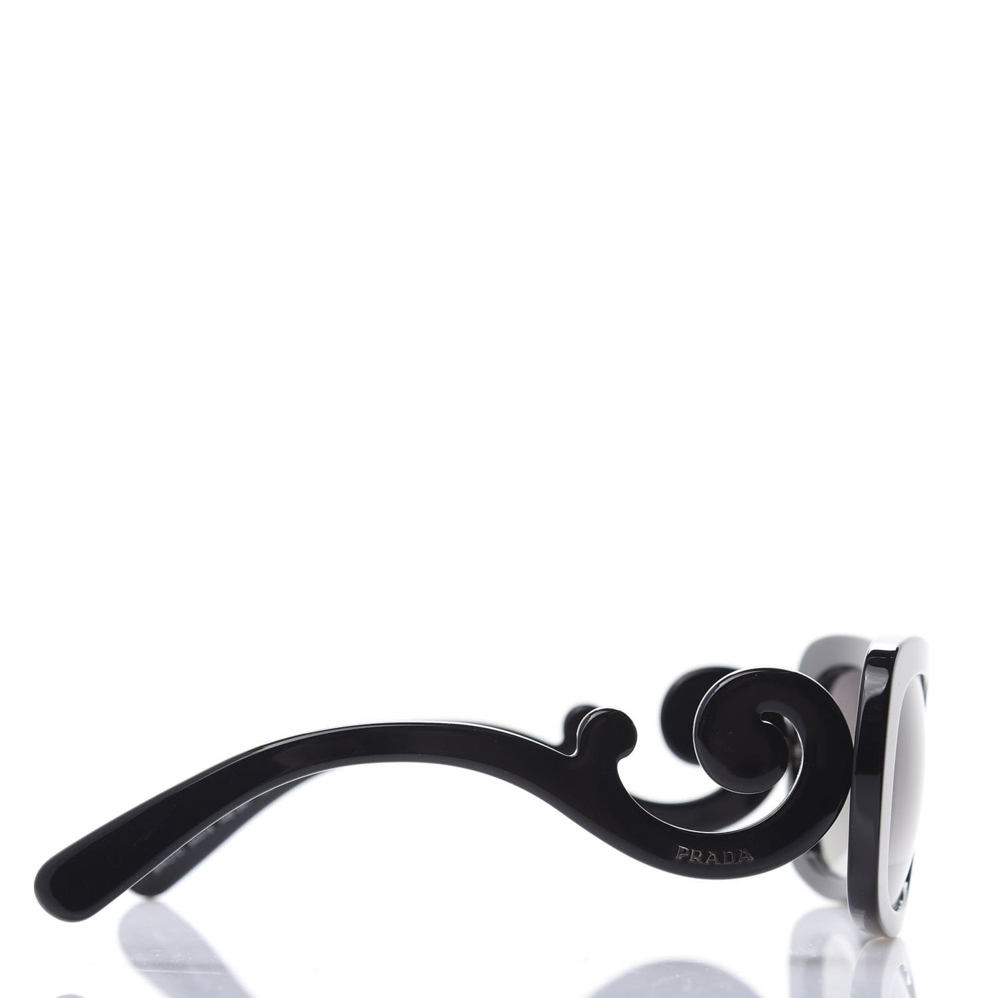 Acetate Baroque Sunglasses SPR 27O Black