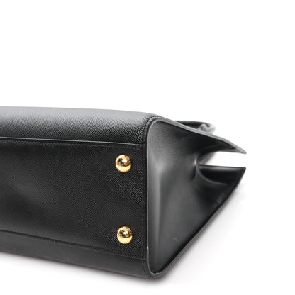 Prada Saffiano Soft Calfskin Large Tote Black 10 of 10