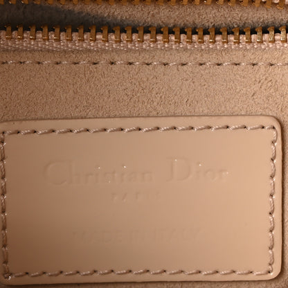 Christian Dior Patent Cannage Mini Lady Dior Beige 6 of 10