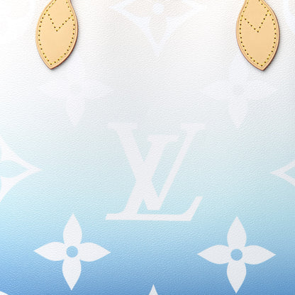 Louis Vuitton Monogram Giant By The Pool Neverfull MM Blue 9 of 9