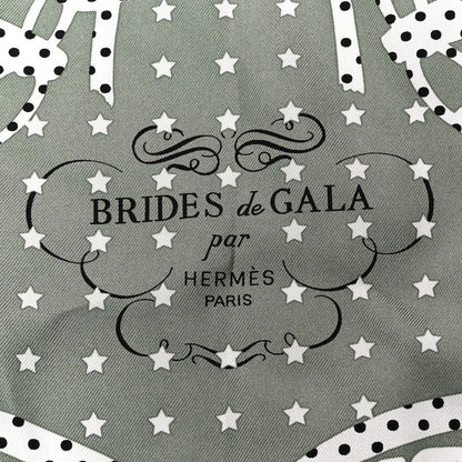 Hermes Silk Brides De Gala Bandana A Pois Scarf 70 2 of 4