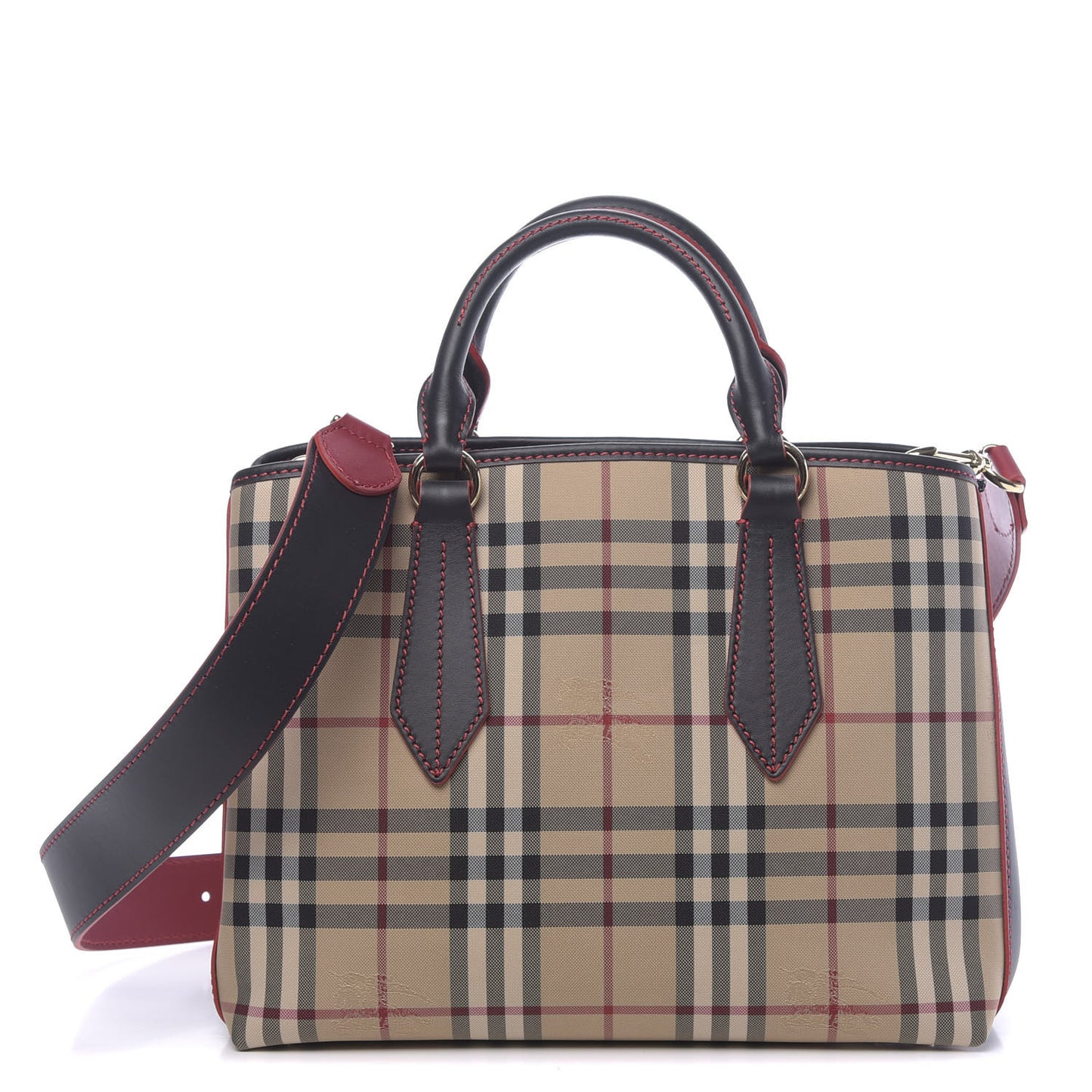 Horseferry Check Medium Ballingdon Tote Honey Black