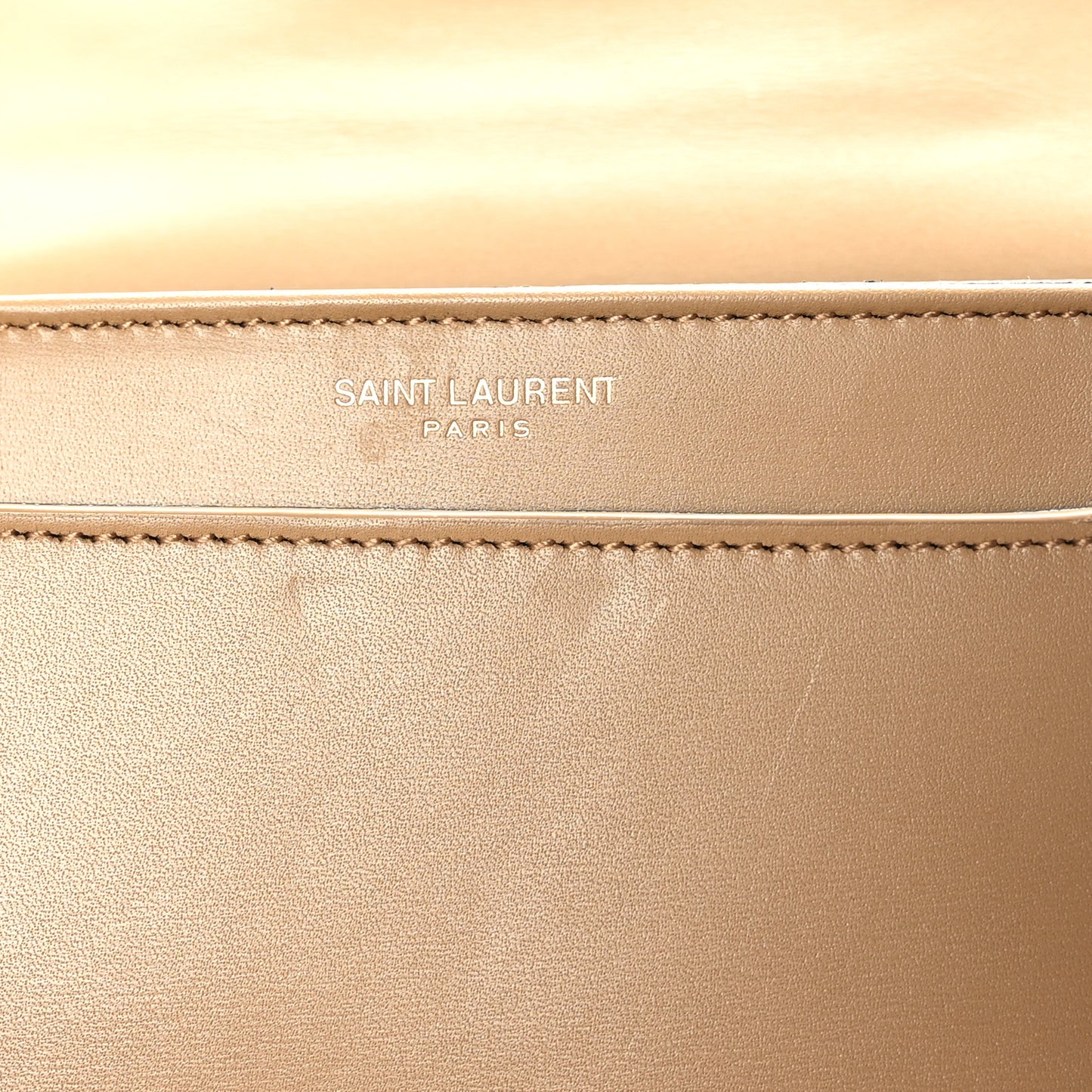 Smooth Calfskin Small Solferino Satchel Natural Tan