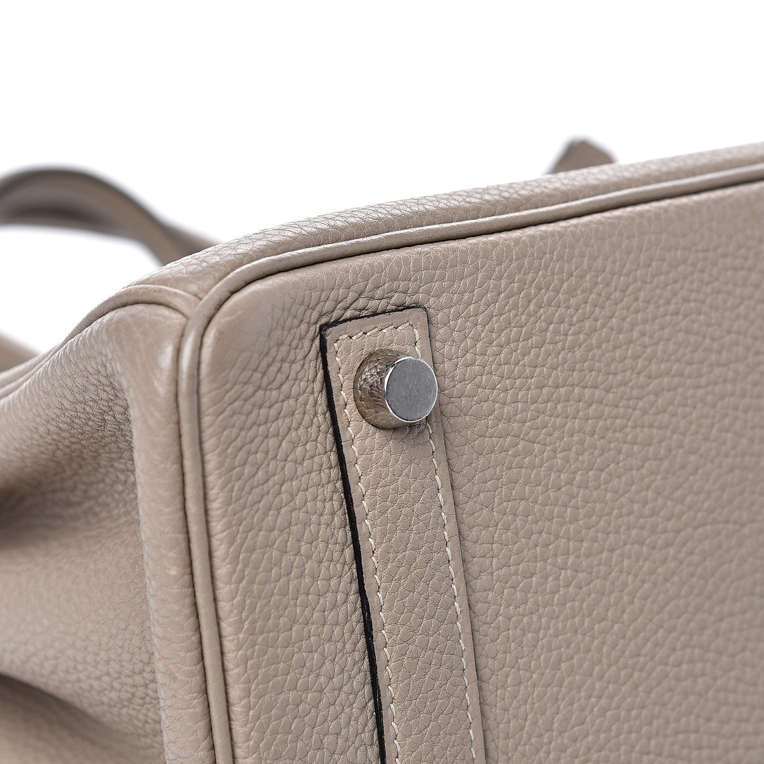 Hermes Togo Birkin 25 Gris Tourterelle 29 of 33