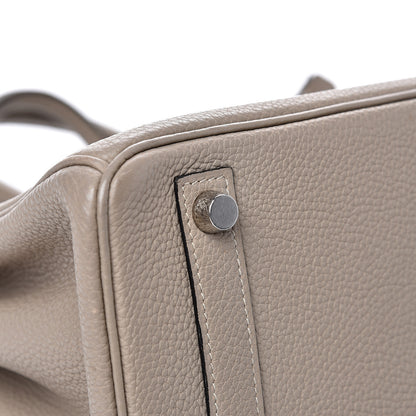Hermes Togo Birkin 25 Gris Tourterelle 29 of 33