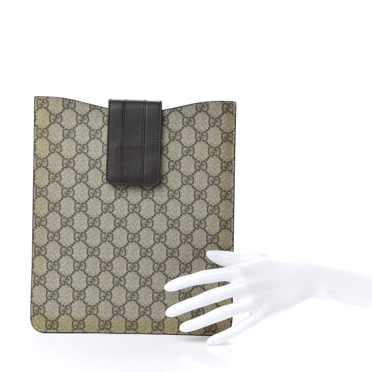 GG Plus Monogram iPad Case Ebony
