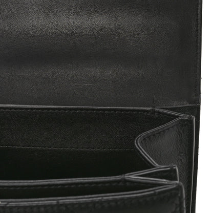 Chanel Calfskin Quilted Small Top Handle Flap Black 6 of 11