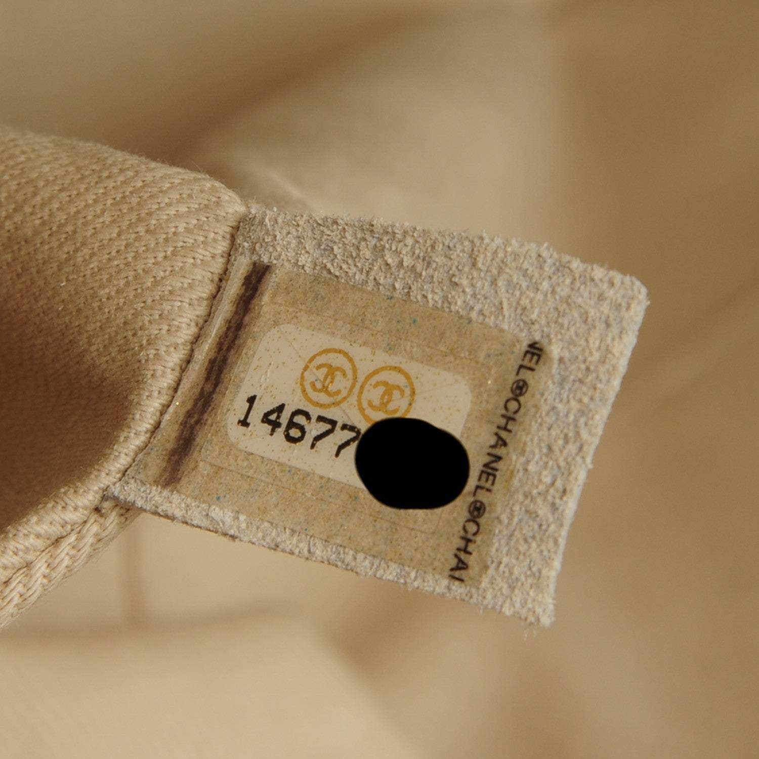 Chanel Calfskin Quilted In The Business Camera Case Dark Beige 7 of 7
