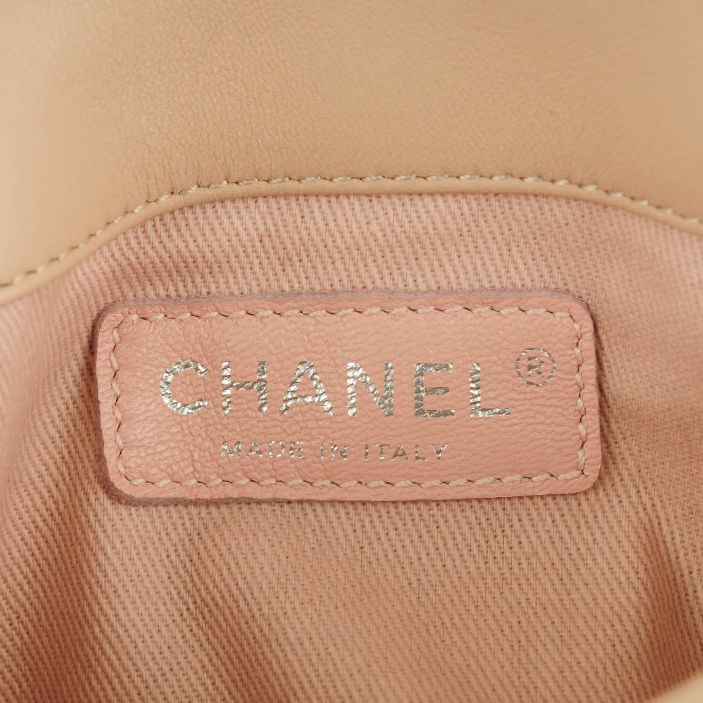 Lambskin Daily Zip Crossbody Light Pink