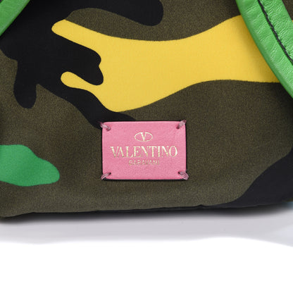 Valentino Garavani Nylon Mini Psychedelic Camouflage Rockstud Backpack Multicolor 11 of 13