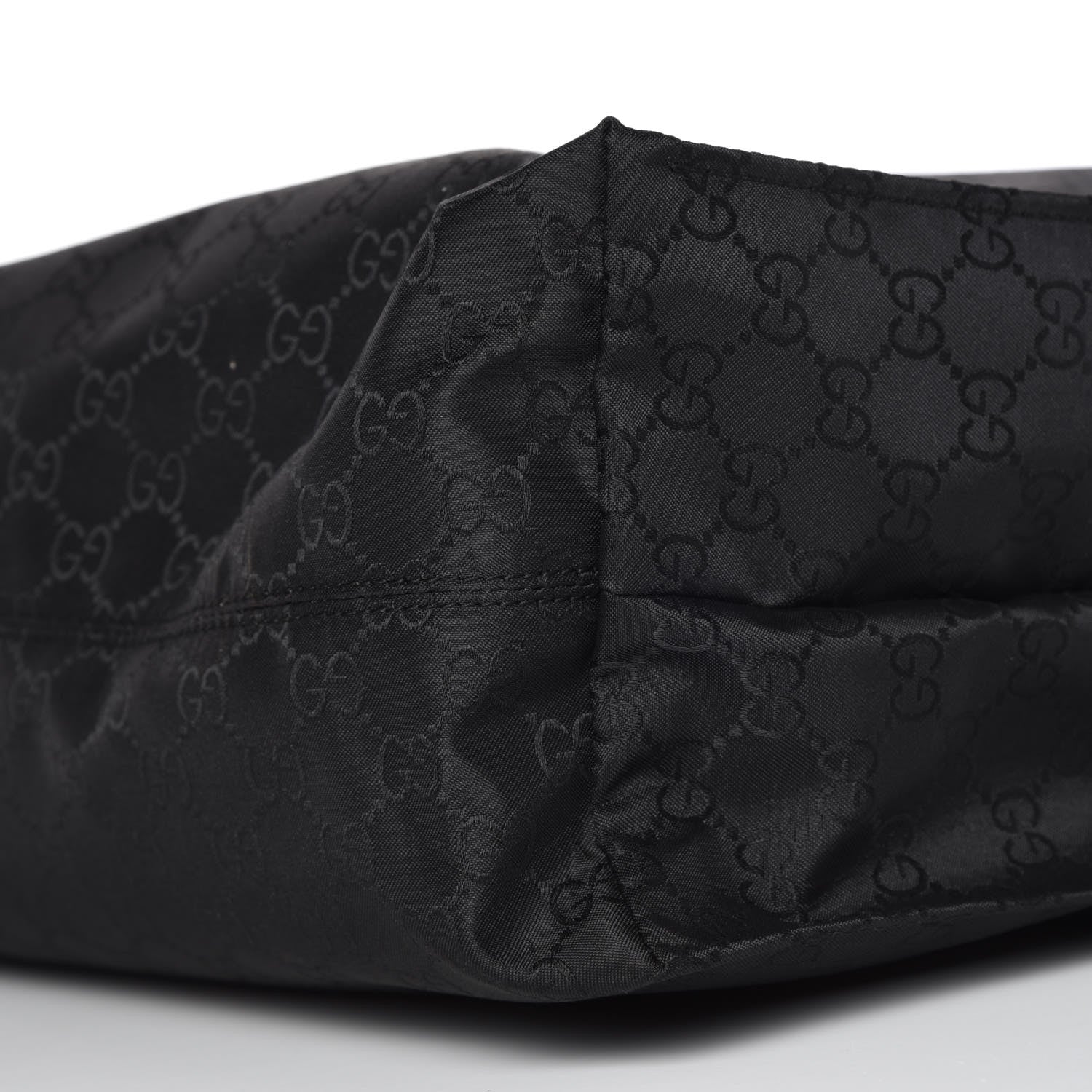 Gucci Nylon Monogram Vertical Tote Black 9 of 10