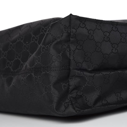 Gucci Nylon Monogram Vertical Tote Black 9 of 10