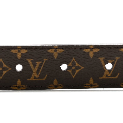 Louis Vuitton Mini Monogram 25mm LV Initiales 80 32 Belt 3 of 8