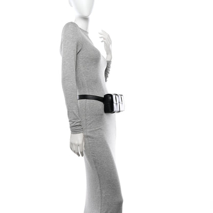 Bottega Veneta Nappa Maxi Intreccio The Belt Cassette Bag Black 2 of 9