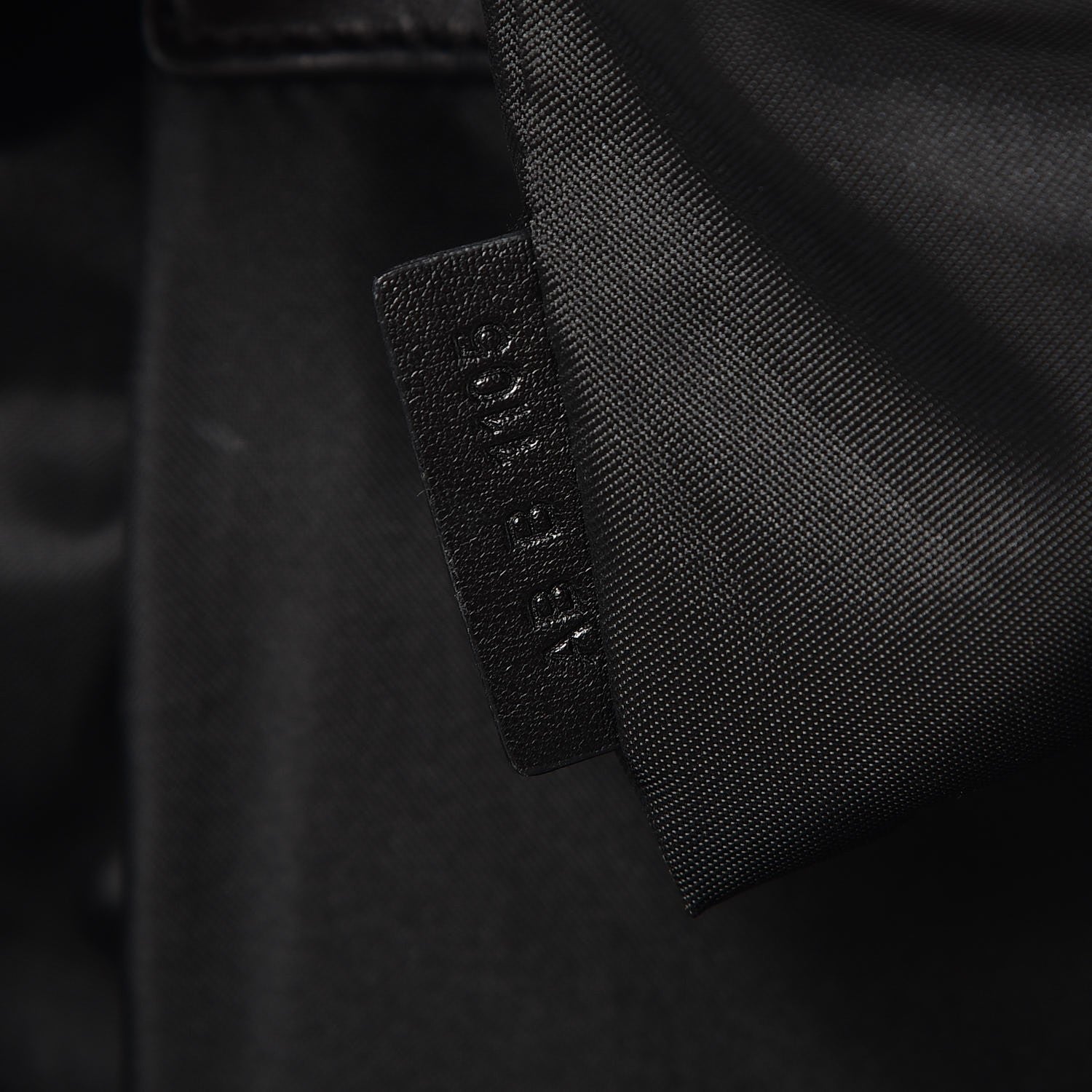 Givenchy Cotton Metal Plate Backpack Black 10 of 12