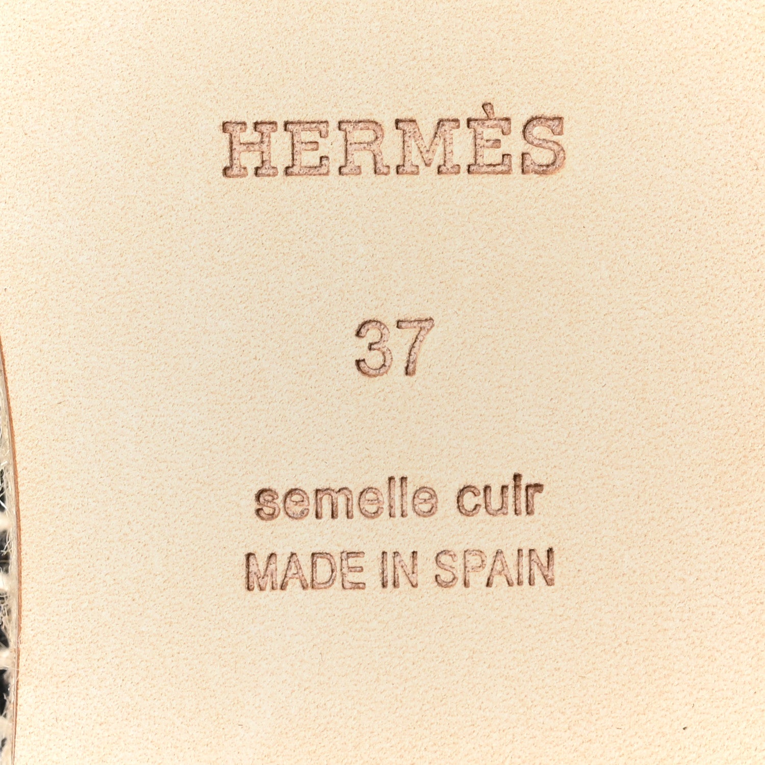 Hermes Goatskin Feria Espadrille 37 Black 7 of 9