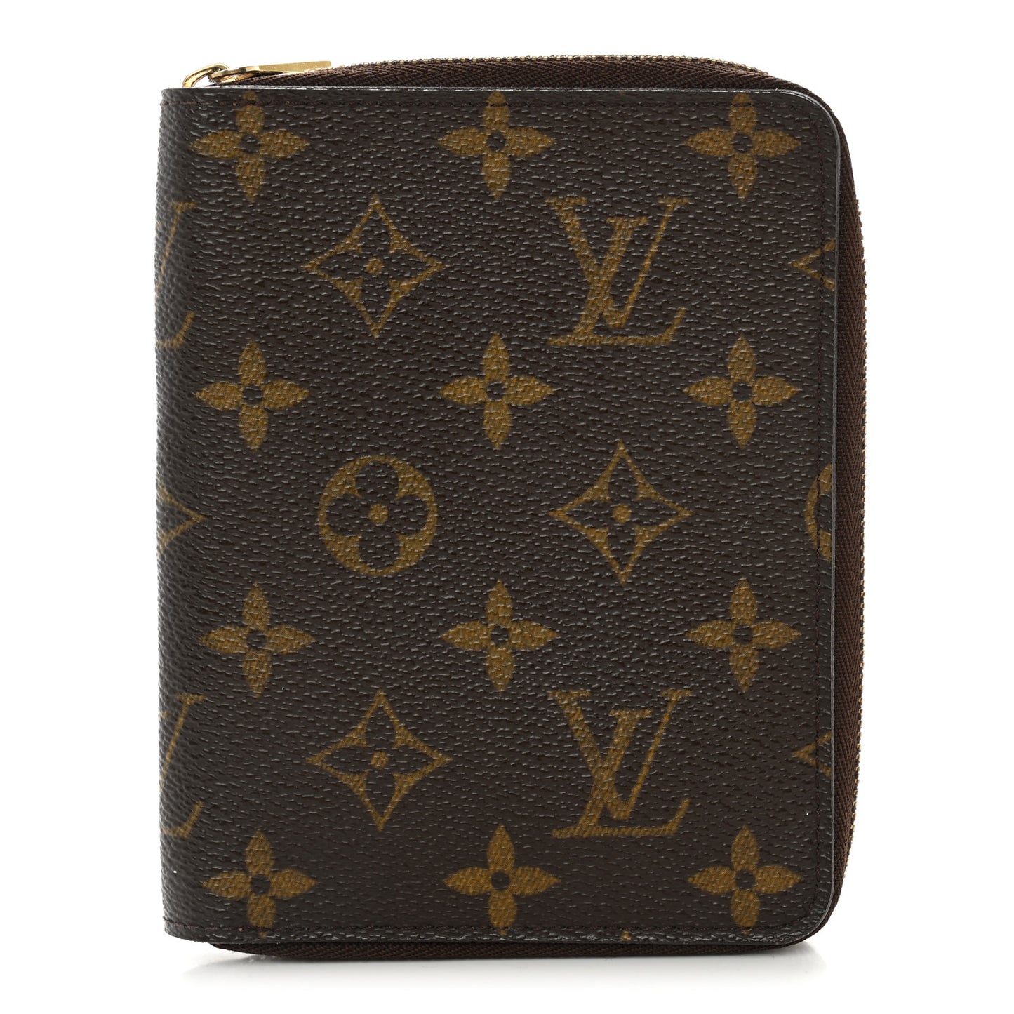 Monogram Zipped Passport Holder Wallet