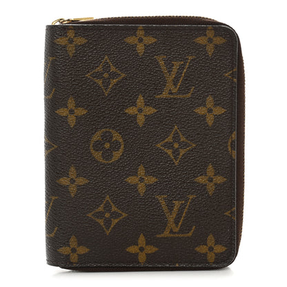 Louis Vuitton Monogram Zipped Passport Holder Wallet 1 of 8