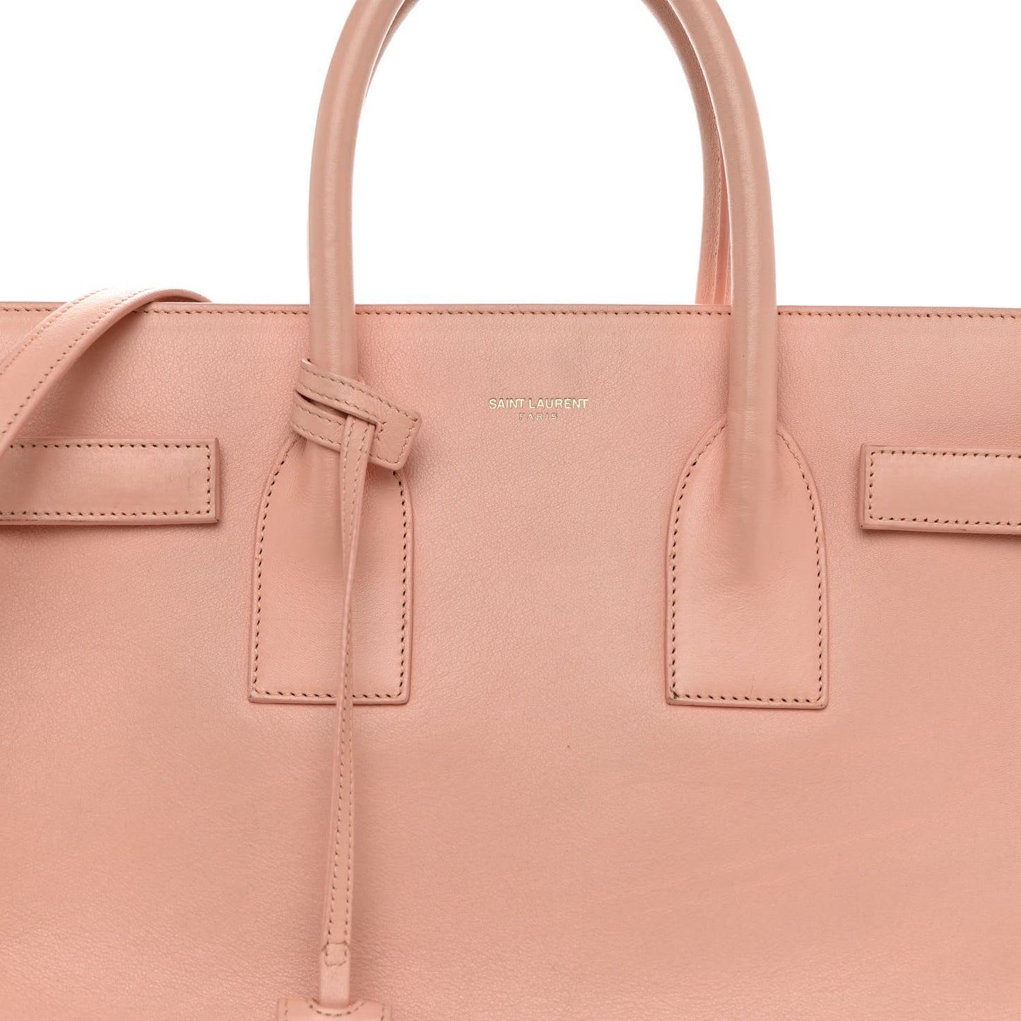 Grained Calfskin Small Sac De Jour Light Blush