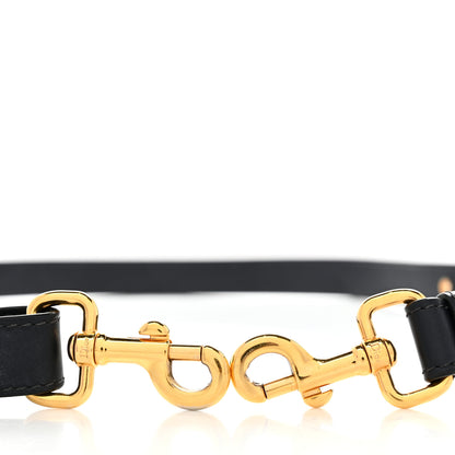 Christian Dior Calfskin Bobby Bag Adjustable Shoulder Strap Navy Blue 4 of 4