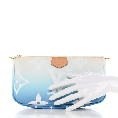 Louis Vuitton Monogram Giant By The Pool Multi Pochette Accessories Large Pochette Blue 2 of 7
