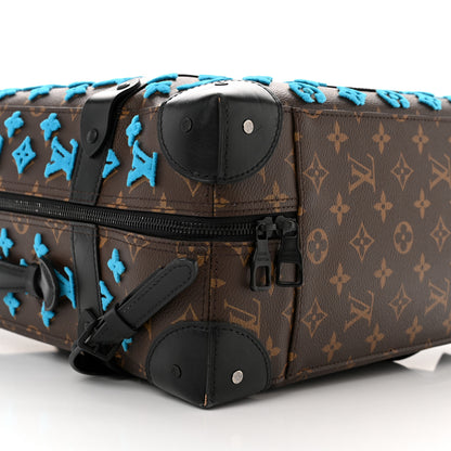 Louis Vuitton Monogram Tuffetage Soft Trunk Backpack PM Turquoise 9 of 11