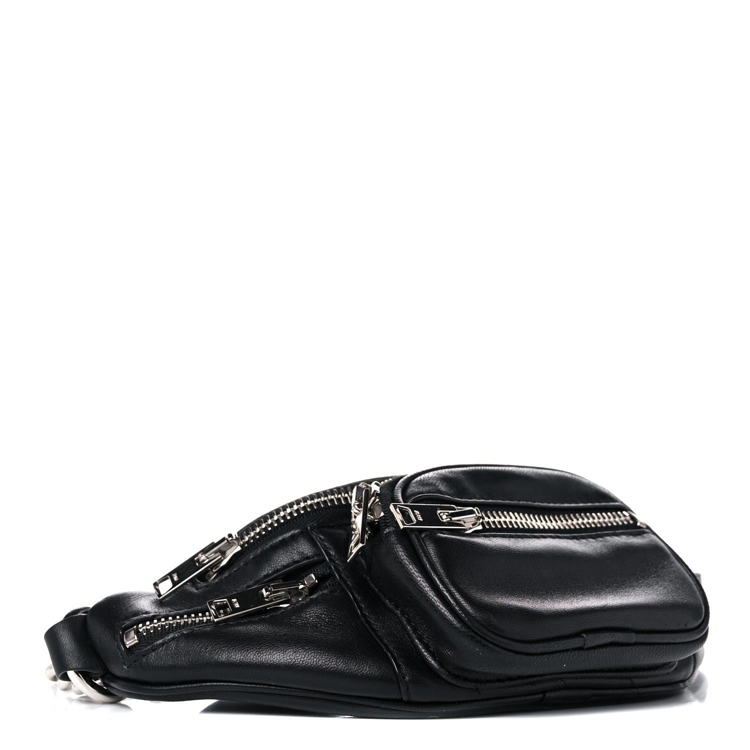 Alexander Wang Lambskin Mini Attica Belt Bag Black 4 of 9