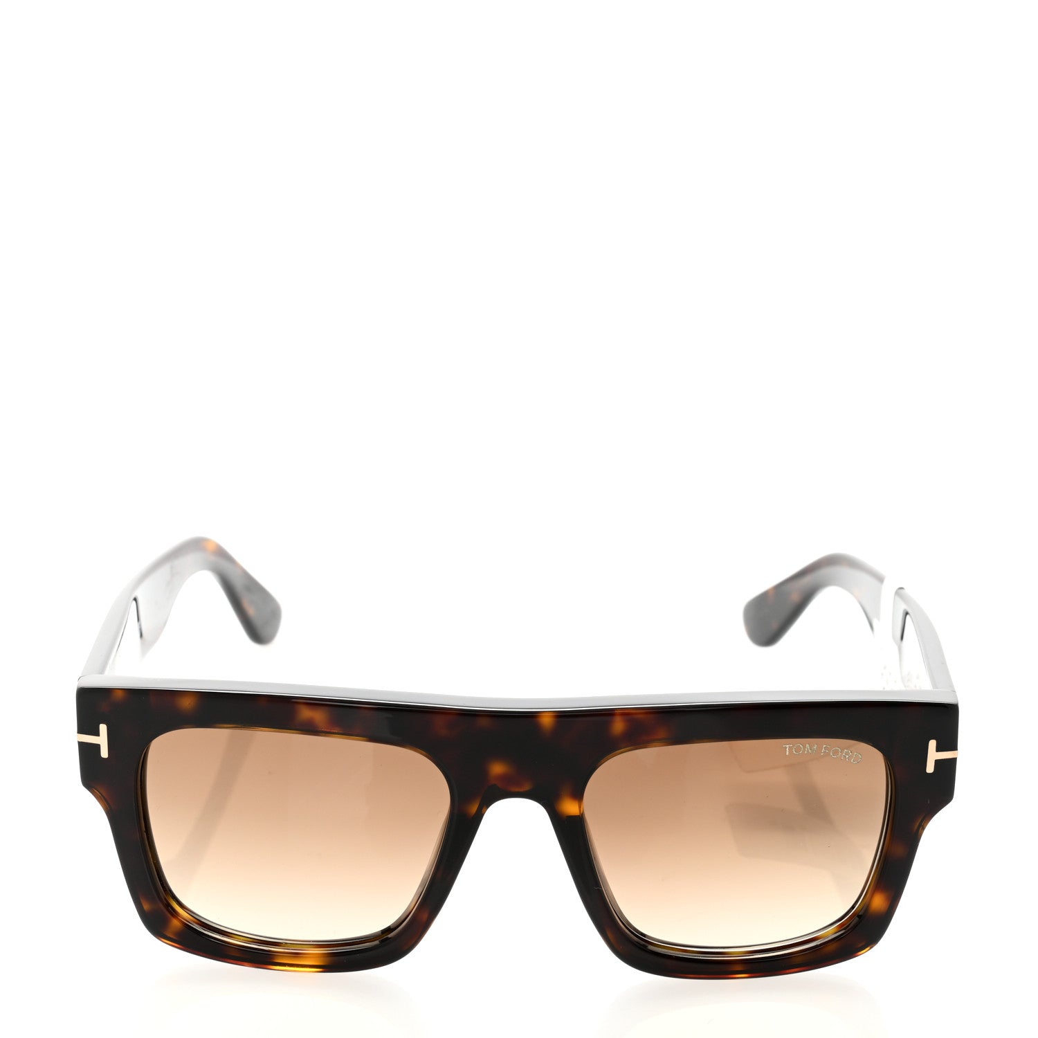 Tom Ford Fausto Sunglasses TF711 Tortoise 2 of 9