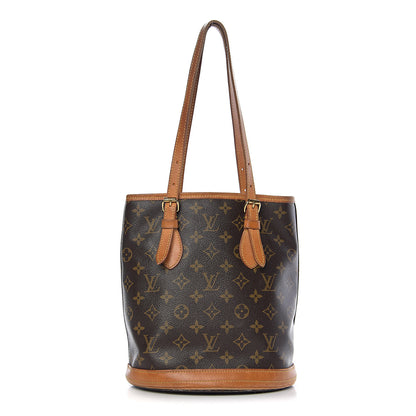 Louis Vuitton Monogram Petit Bucket 23 1 of 11