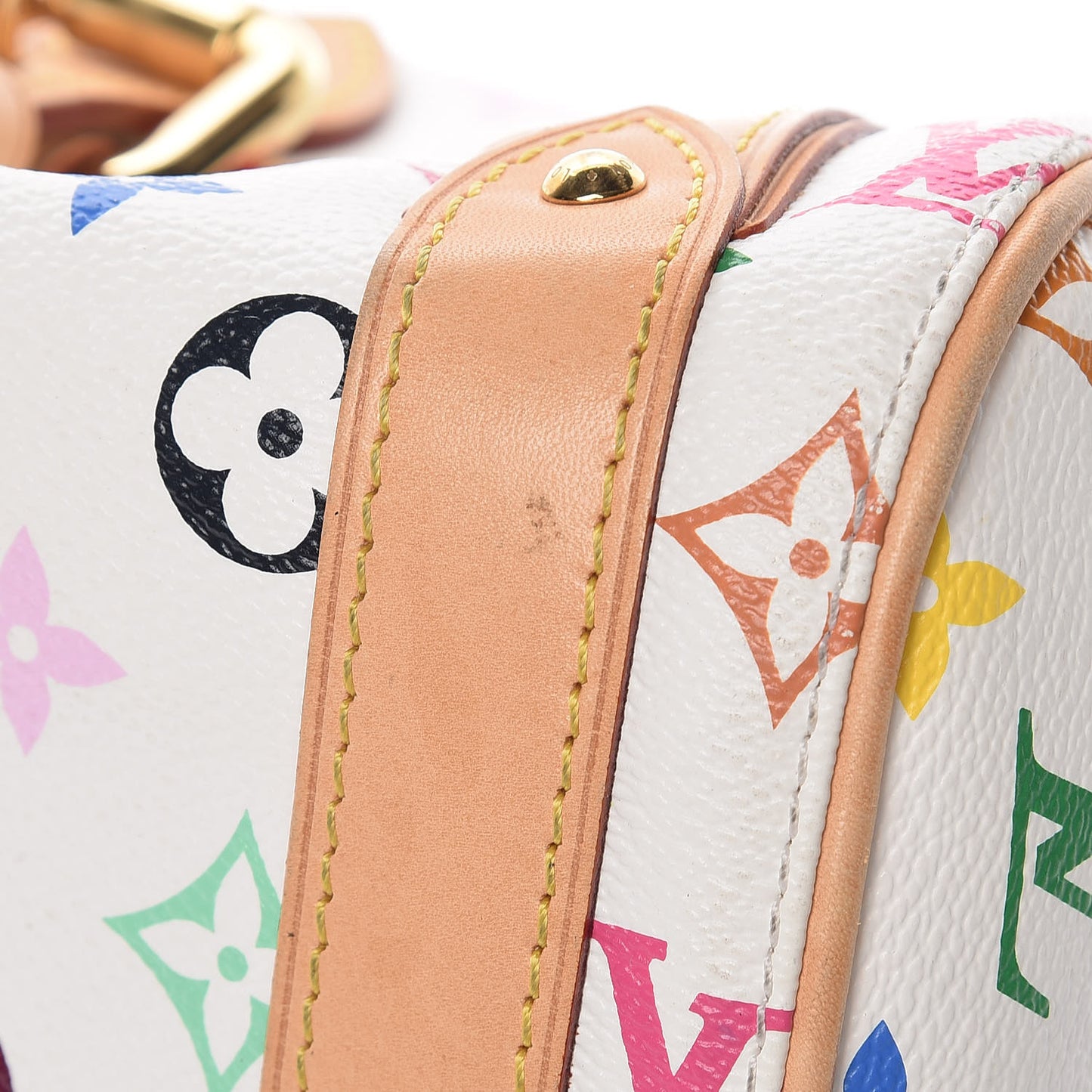 Monogram Multicolor Priscilla White