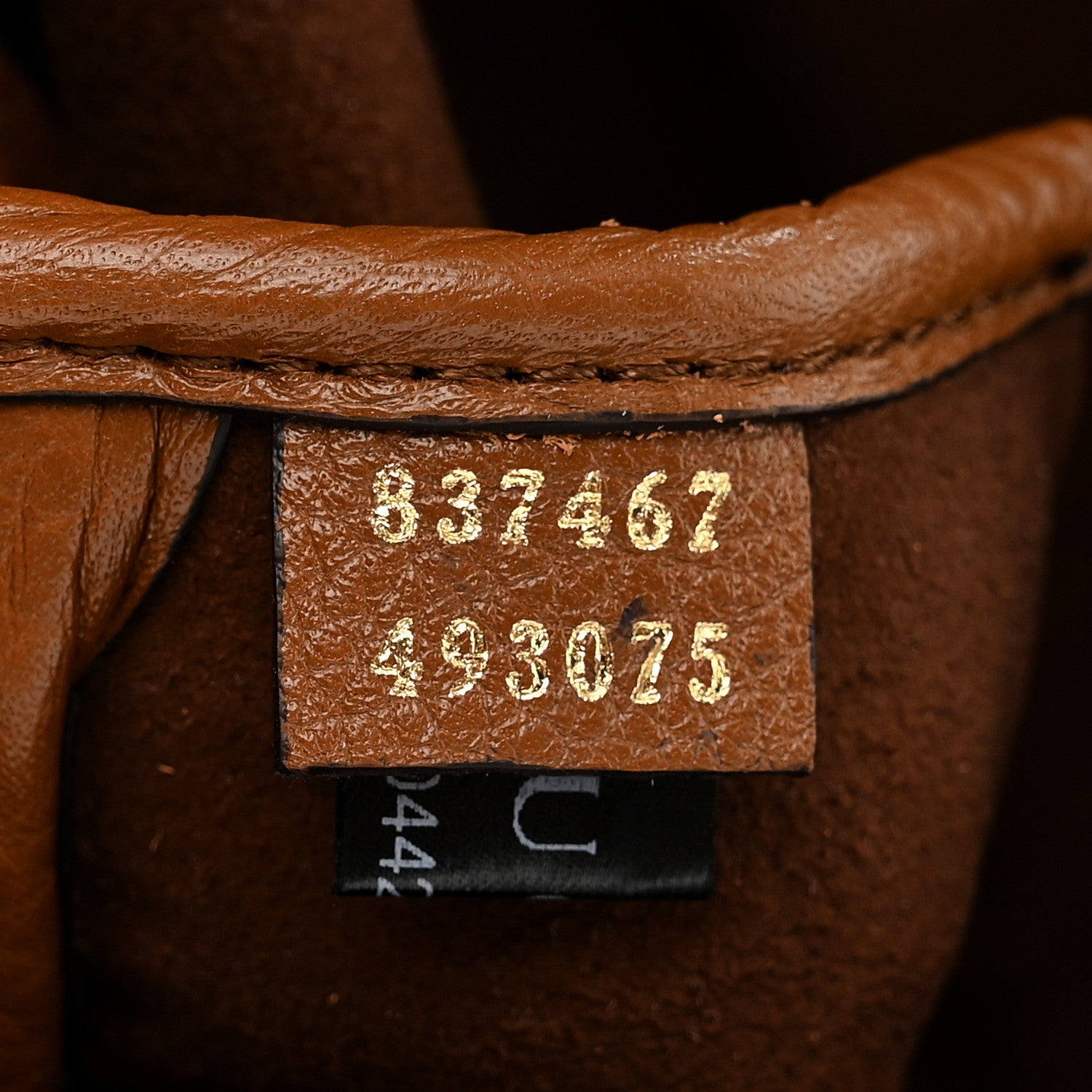 Gucci Grained Calfskin Softbit Medium Shoulder Bag Brown 7 of 11