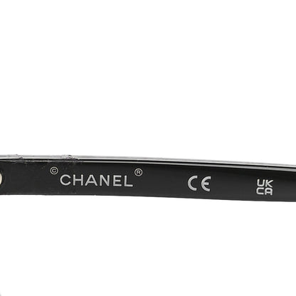 Chanel Acetate Round Sunglasses 71572A Black 5 of 7