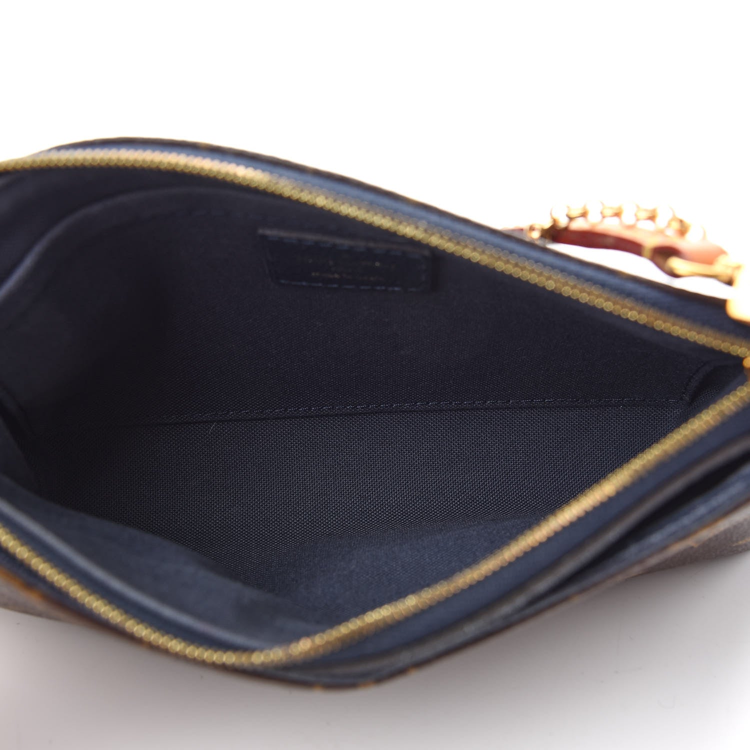 Louis Vuitton Monogram Pallas Clutch Blue Marine 5 of 9
