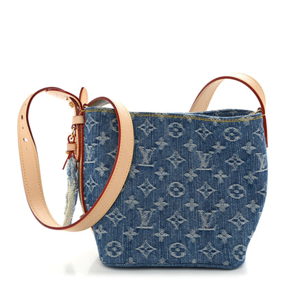 Louis Vuitton Monogram Denim All In BB Blue 1 of 10