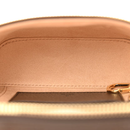 Gucci GG Supreme Monogram Textured Dollar Calfskin Web Ophidia Belt Bag 95 38 Beige Ebony New Acero 5 of 10