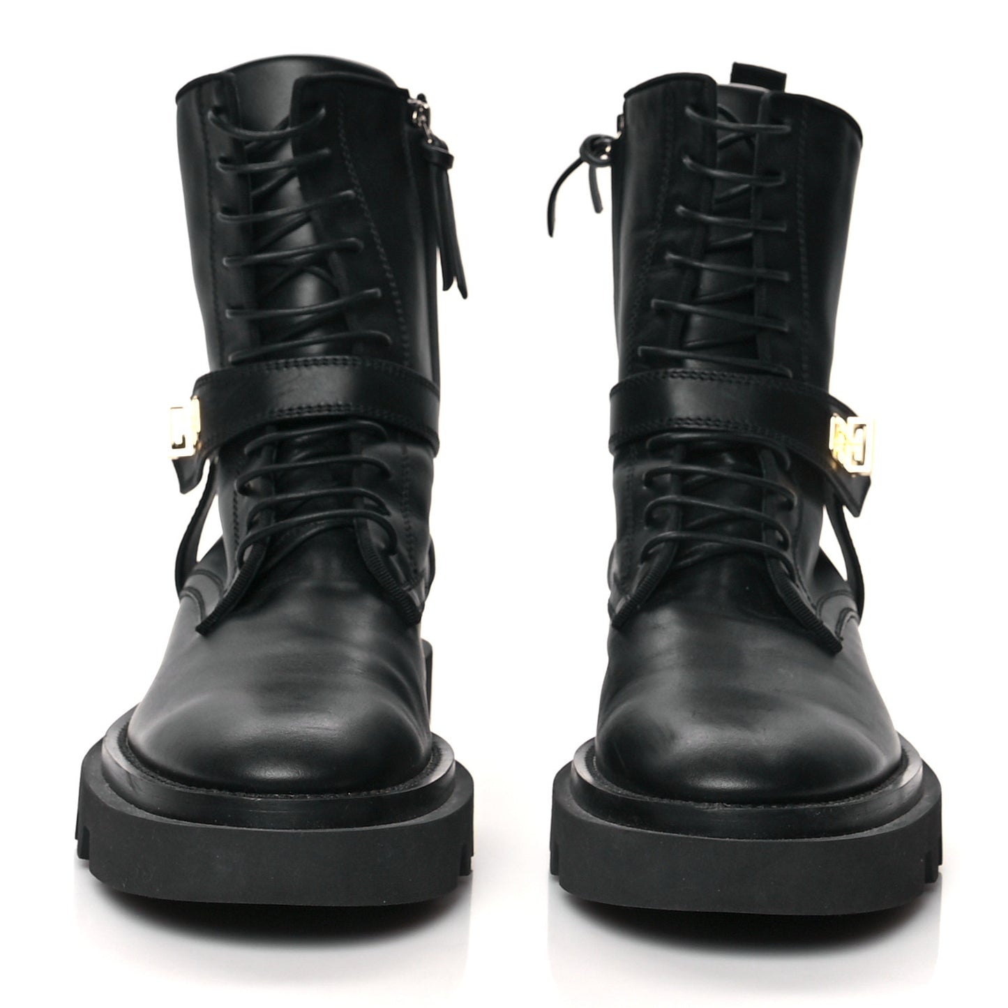 Calfskin Eden Ankle Boots 40 Black