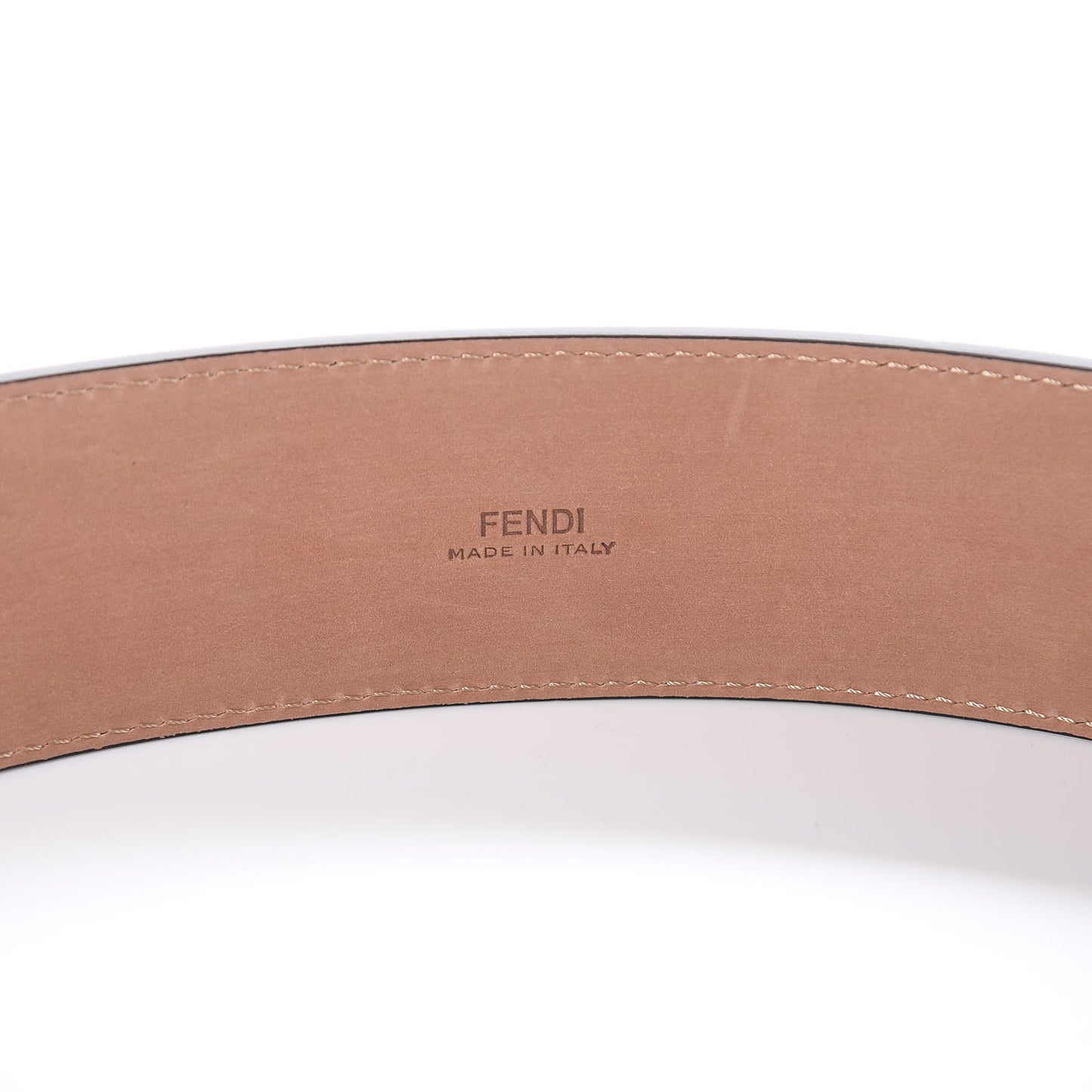Vitello Grace FF 1974 Embossed Belt 100 40 Black